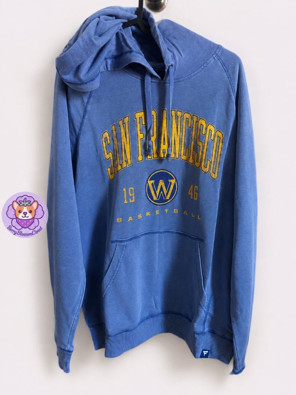 Golden State Warriors San Francisco Basketball Hoodie - Size L
